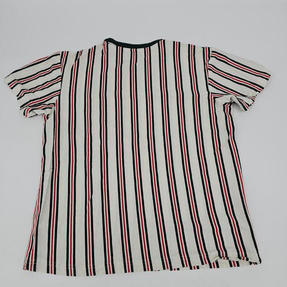 Denim & Flower D & F Rick Singh Striped Tiger crewneck t-shirt Men's S 3003 - Picture 2 of 9